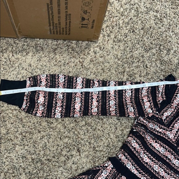 For Love And Lemons Gold Long Sleeve Cocktail Dress - Picture 11 of 11